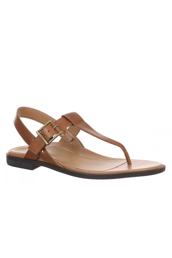 Cora Women's Sandals Tan Brown Leather Size 8 M