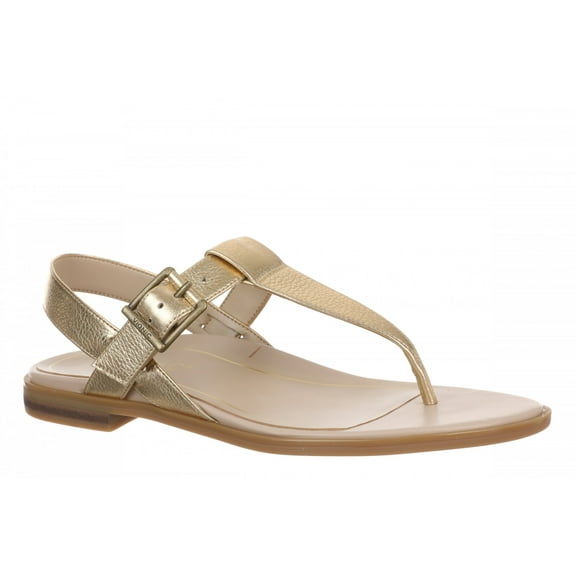 Vionic Women's Cora Toe Post Slingback Sandal Gold Metallic 8.5M