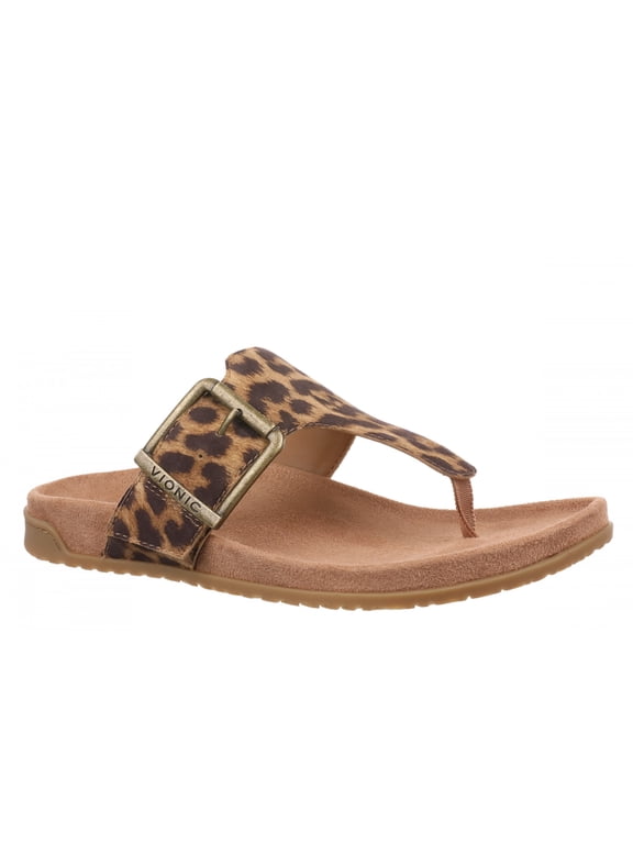 Emma Women's Sandals Leopard Suede Size 8.5 W