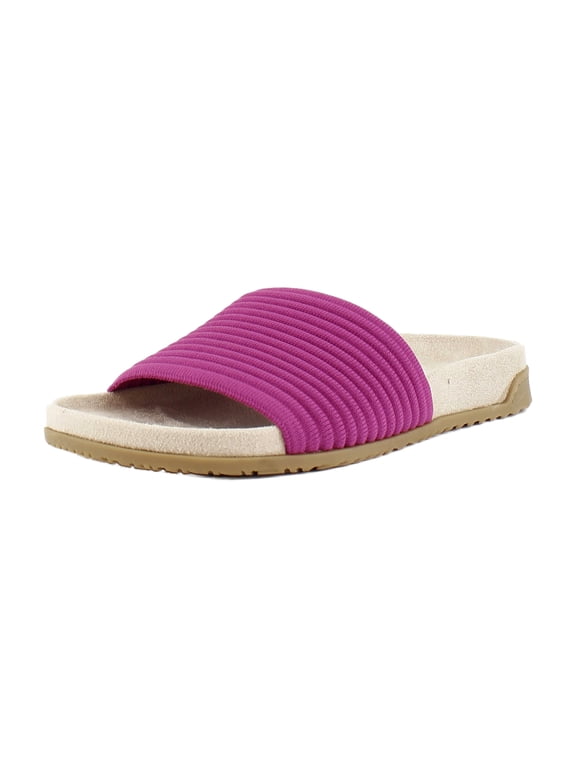 Evie Knit Women's Sandals Dark Rose Violet Knit Size 10 N