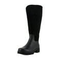 thumbnail image 1 of Vionic Fallbrook Wide Calf Women's Boots Black Leather Size 9.5 W, 1 of 8