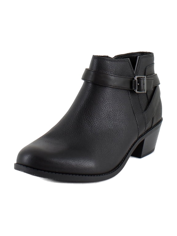 Farrah Women's Boots Black Leather Size 9.5 M
