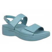 Vionic Fay Womens Sandals Captain Blue Raffia Size 9 M