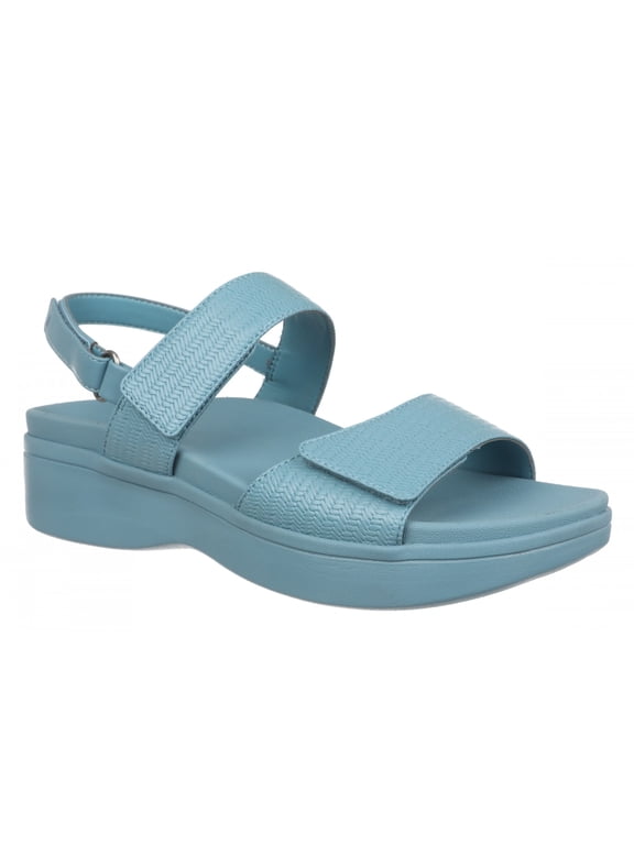 Fay Women's Sandals Captain Blue Raffia Size 6 M