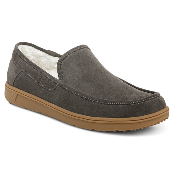 Vionic Gustavo Men's Orthotic Slipper with Removable Insoles