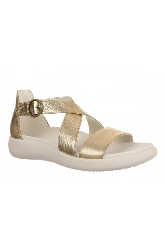Women's Harmony Rx Recovery Sandal Gold Metallic 11W