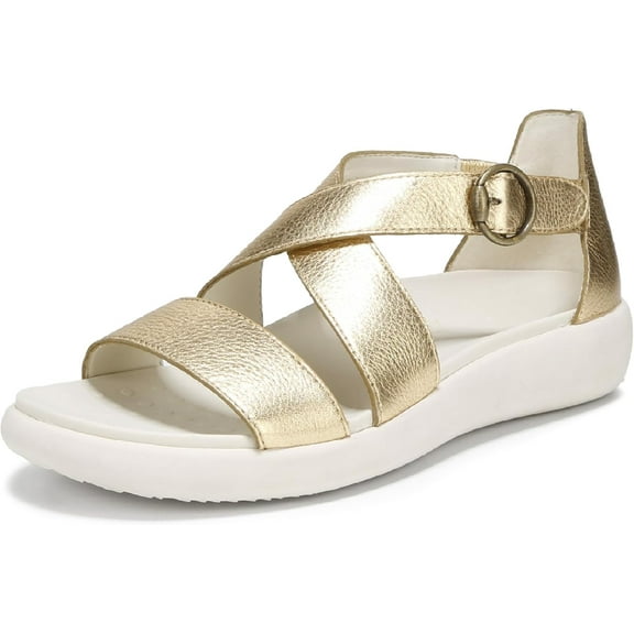 Vionic Women's Harmony Rx Recovery Sandal Gold Metallic 9.5M
