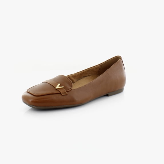 Vionic Hayes Women's Flats Tan Brown Leather Size 7.5 M