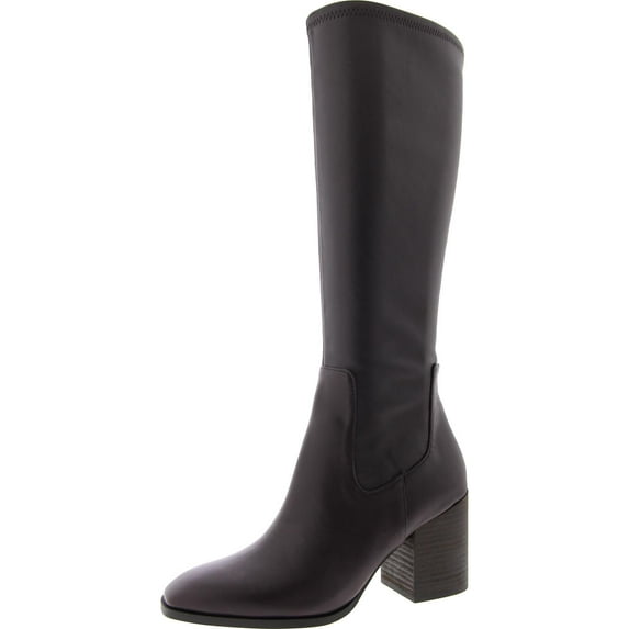 Vionic Womens Inessa Zipper Faux Leather Knee-High Boots