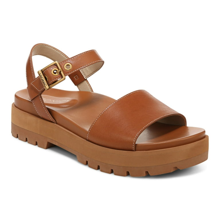Vionic violet platform sandal top