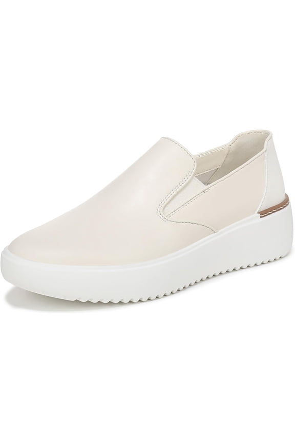 Kearny 2.0 Platform Slip On Sneaker Ivory Leather 7M