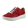 thumbnail image 1 of Vionic Kearny Laceup Women's Fashion Sneakers Red Leather Size 7.5 M, 1 of 8