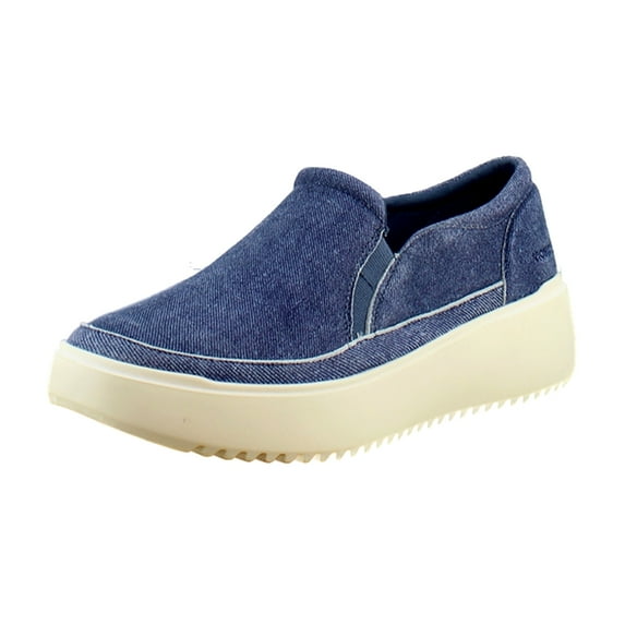 Vionic Kearny Women's Fashion Sneakers Denim Blue Suede Size 6.5 M