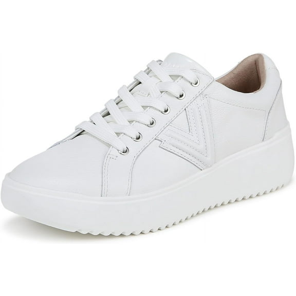 Vionic Kearny Laceup Women's Fashion Sneakers White Lace Size 12 W