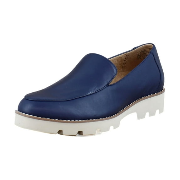Vionic Kensley Women's Loafers & Slip-Ons Navy Leather Size 10 M