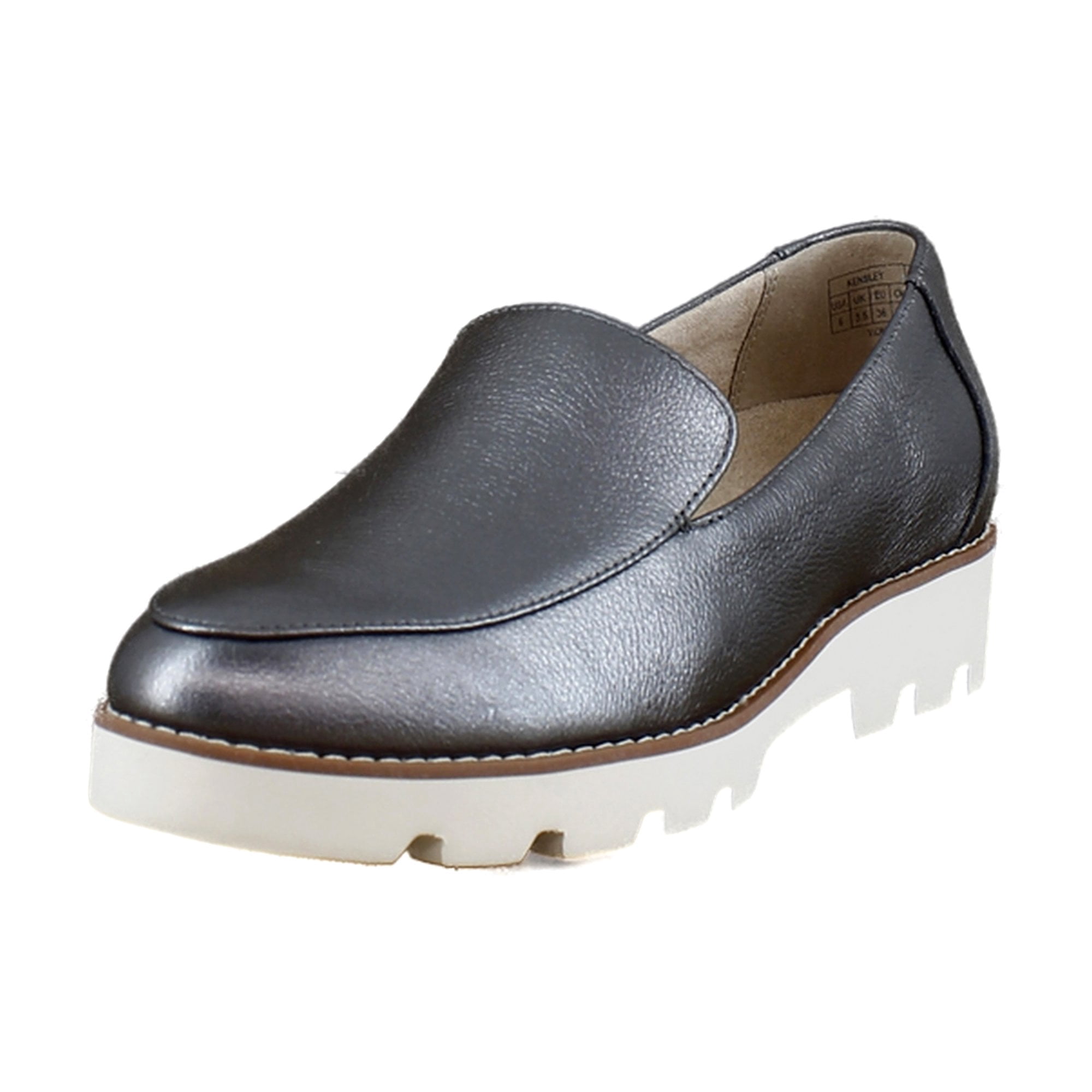 フォニ Vionic Kensley Women's Loafers & Slip-Ons Pewter Size 8 W