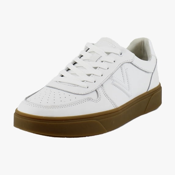 Vionic Kimmie Court Women's Fashion Sneakers White Gum Leather Size 12 W