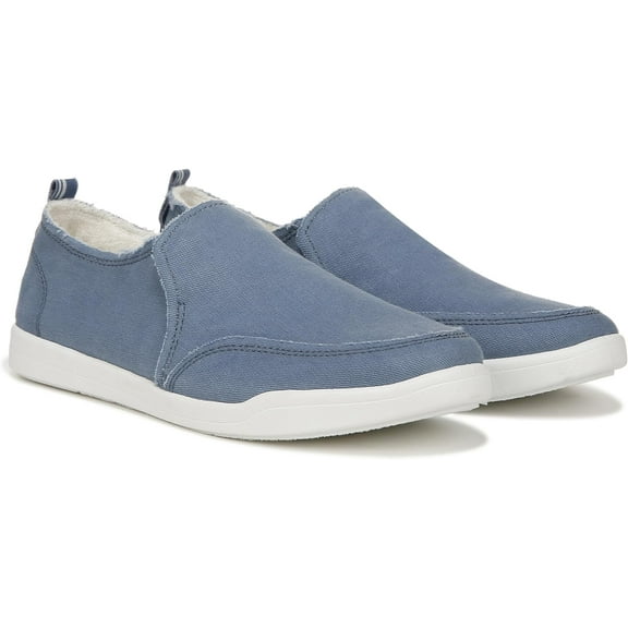 Vionic Malibu Women's Slip-on Comfort Shoe Sky Blue Canvas 5M