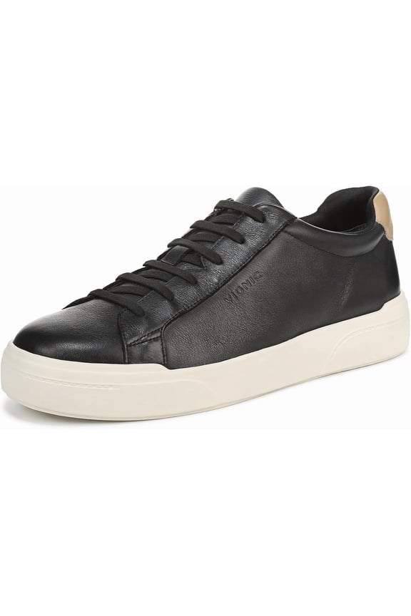 Men's Colbie Lace Up Sneaker Black Leather 9M