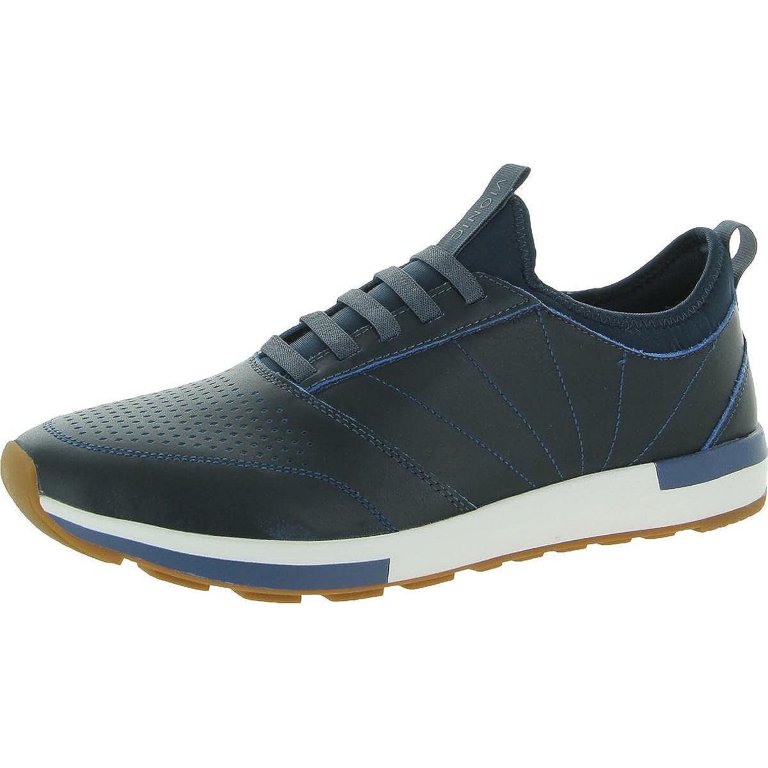 Vionic Men\'s Athletic Shoes - Navy and White Vionic Men main image 3
