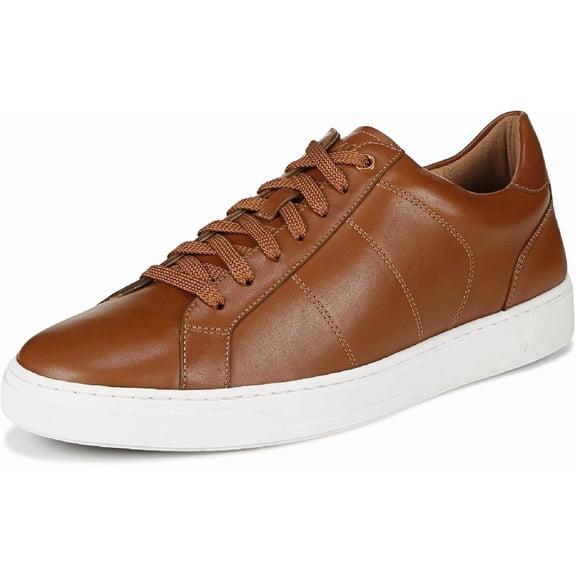 Vionic Men's Lucas II Casual Comfort Sneaker Tan Veg Leather 11M