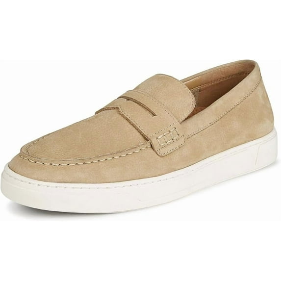Vionic Men's Thompson Slip-On Loafer Sand Nbck Leather 8W