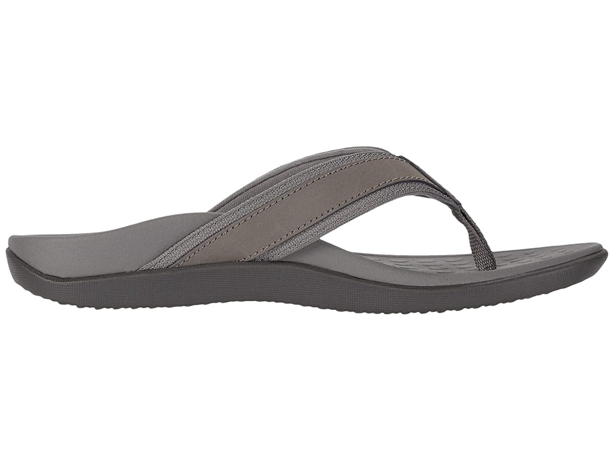 Vionic Tide II Sandals Men\'s Size 8 Charcoal Gray Toe Post Orthotic Comfort Men main image 2