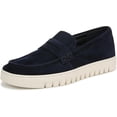 thumbnail image 1 of Vionic Men's Uptown Loafer Navy Blazer Waxed Suede 10W, 1 of 5