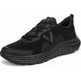 thumbnail image 1 of Vionic Men's Walk Max Lace Up Sneaker Black/Black Knit 10M, 1 of 5