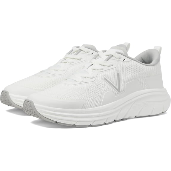 Vionic Men's Walk Max Lace Up Sneaker White Knit 12.5M
