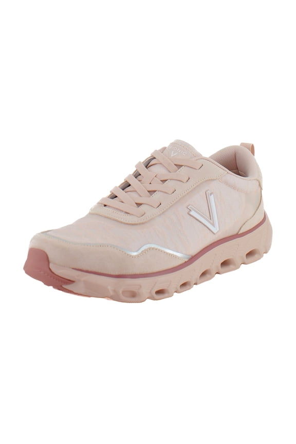 Women's Presley Lace Up Walking Sneaker Cameo Rose 8W