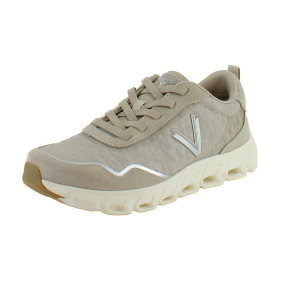 Vionic Presley Women's Athletic Cobblestone Mesh Suede Size 12 W