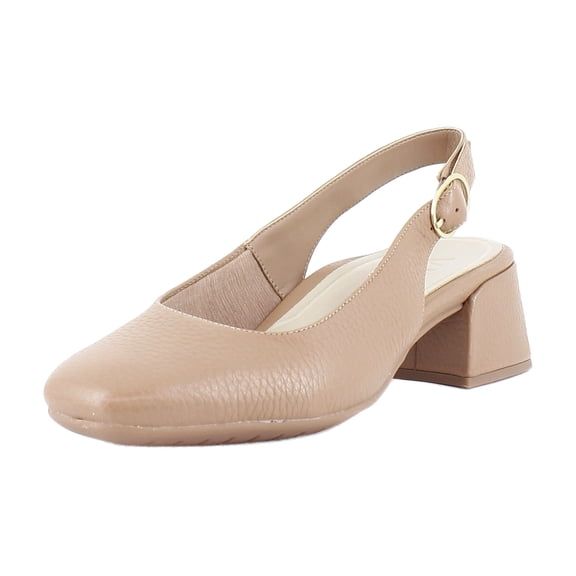 Vionic Reyes Women's Heels Mocha Mousse Leather Size 6 M