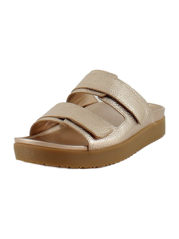 Riviera Women's Sandals Bronze Metallic Leather Size 12 W