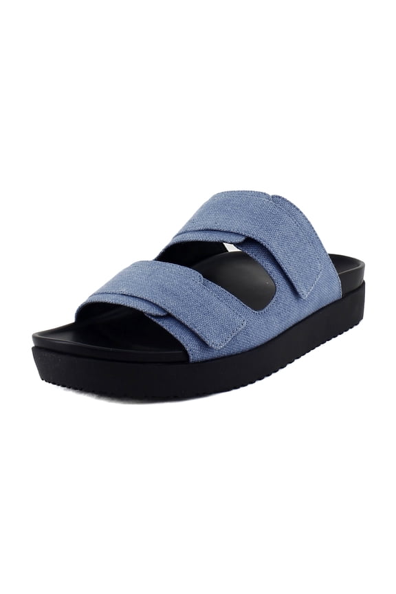 Riviera Women's Sandals Denim Fabric Size 8.5 M