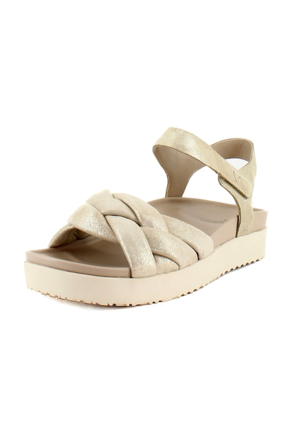 Rosa Women's Sandals Gold Leather Size 8 M