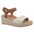 thumbnail image 1 of Vionic Sable Women's Sandals Cream Tan Tmb Leather Size 7 W, 1 of 6