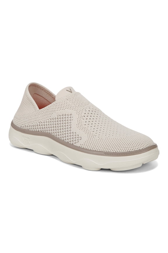 Sage RX Women's Fashion Sneakers Cream Knit Fabric Size 6.5 M