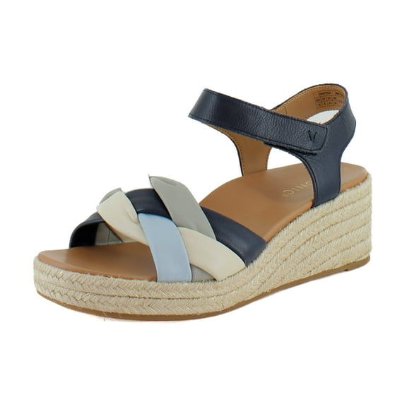 Vionic Saratoga Women's Sandals Navy Multi Size 10 M