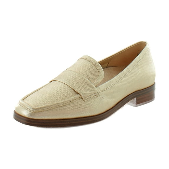 Vionic Sellah II Women's Loafers & Slip-Ons Gold Metallic Leather Size 5 M