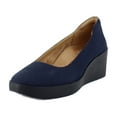 thumbnail image 1 of Vionic Sereno Women's Flats Navy Nubuck Leather Size 9.5 M, 1 of 8