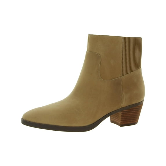 Vionic Womens Shantelle Zipper Nubuck Ankle Boots