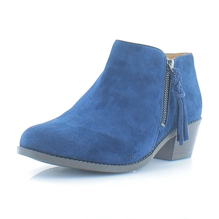 ladies navy blue dress boots navy dress boots women Women's Leather Chelsea Boot 5 / Dark Navy