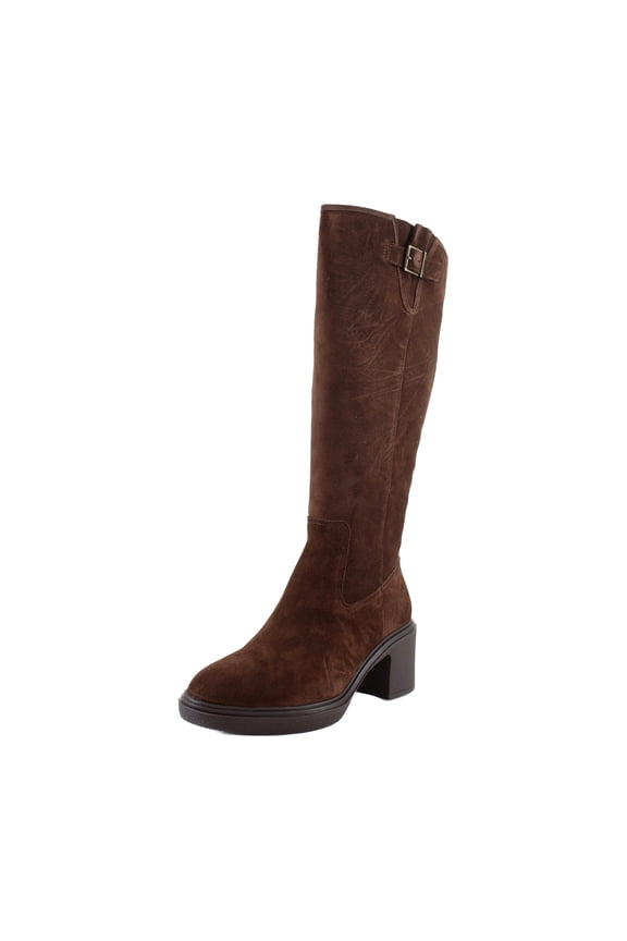 Sonora Wide Calf Women's Boots Coffee Suede Size 9.5 M