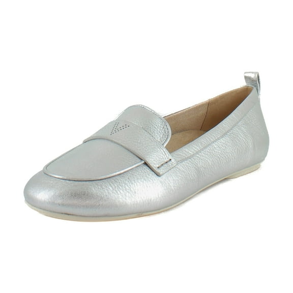 Vionic Tessa Women's Flats Silver Metallic Leather Size 12 M
