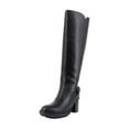 thumbnail image 1 of Vionic Womens Black Leather Trabuco Knee High Boots 7.5M, 1 of 8