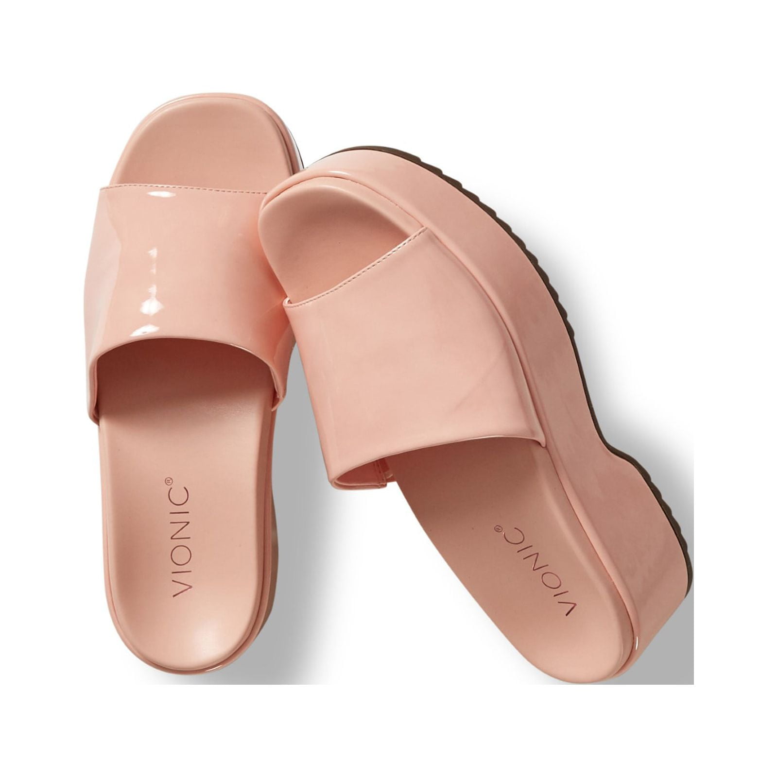 Vionic Trista Women's Slide Wedge Sandal with Arch Support - Walmart.com