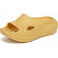 thumbnail image 1 of Vionic Unisex Cove RX Slides Sandal Butter Yellow M13/W14, 1 of 5