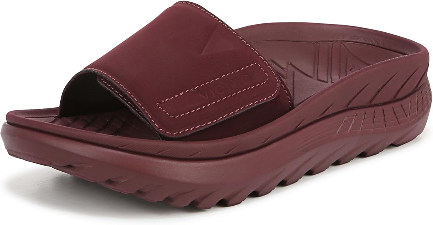Vionic Unisex Rejuvenate Sandals Port Wine Burgundy M4/W5