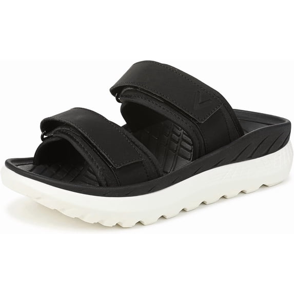 Vionic Unisex Renewal Slide Sandals Black M10.5/ W12
